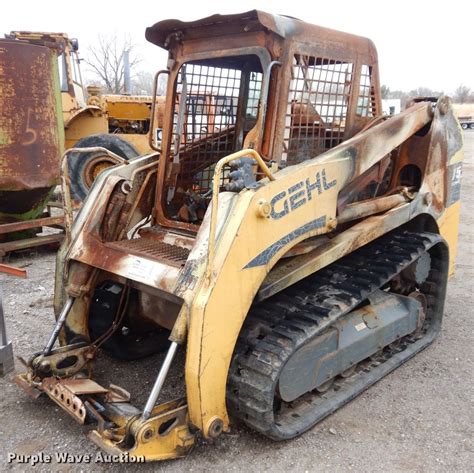 gehl tracked skid steer|gehl skid steer for sale.